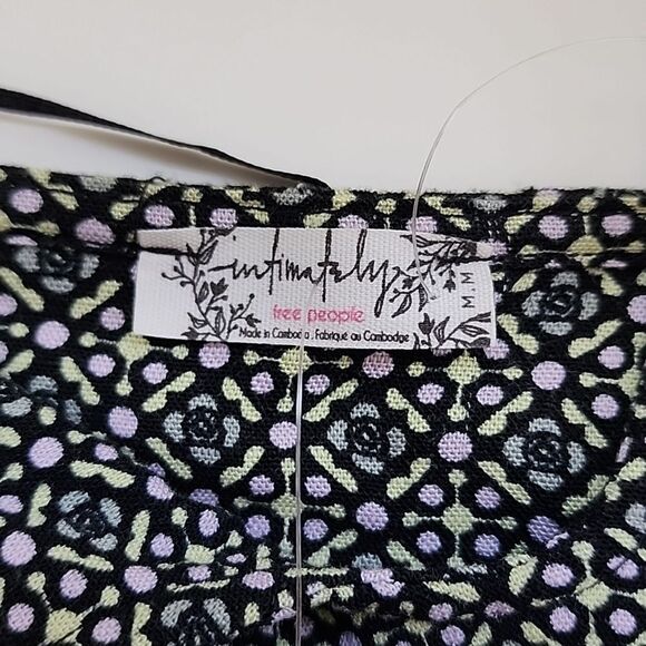 Intimately Free people lucky now brami medium crop top off shoulder nwt womens - Picture 5 of 8